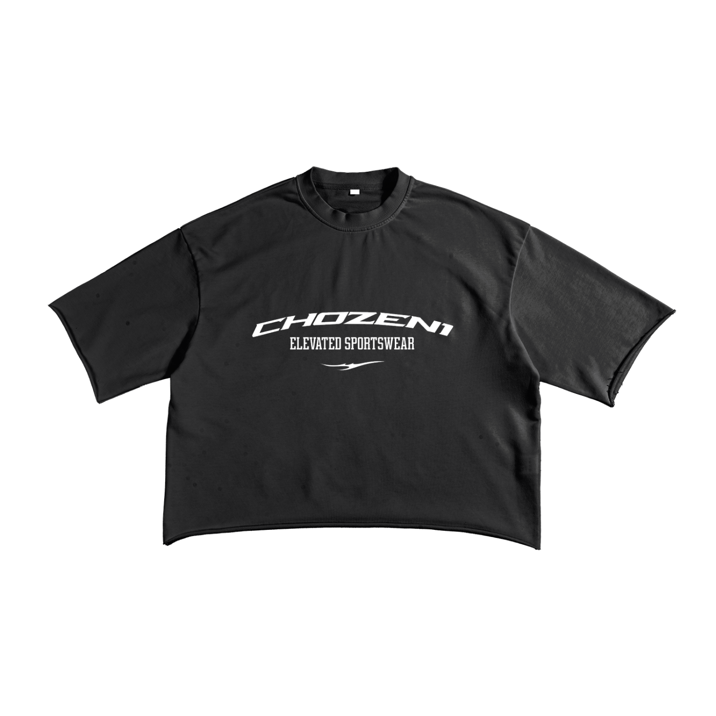 Raw Edge Sportswear Cropped Tee