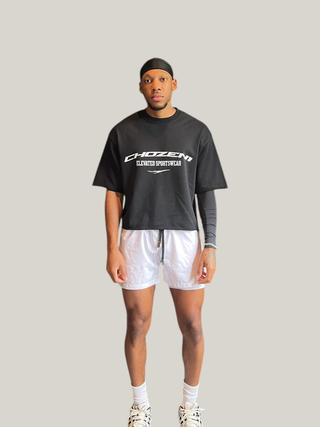 Raw Edge Sportswear Cropped Tee
