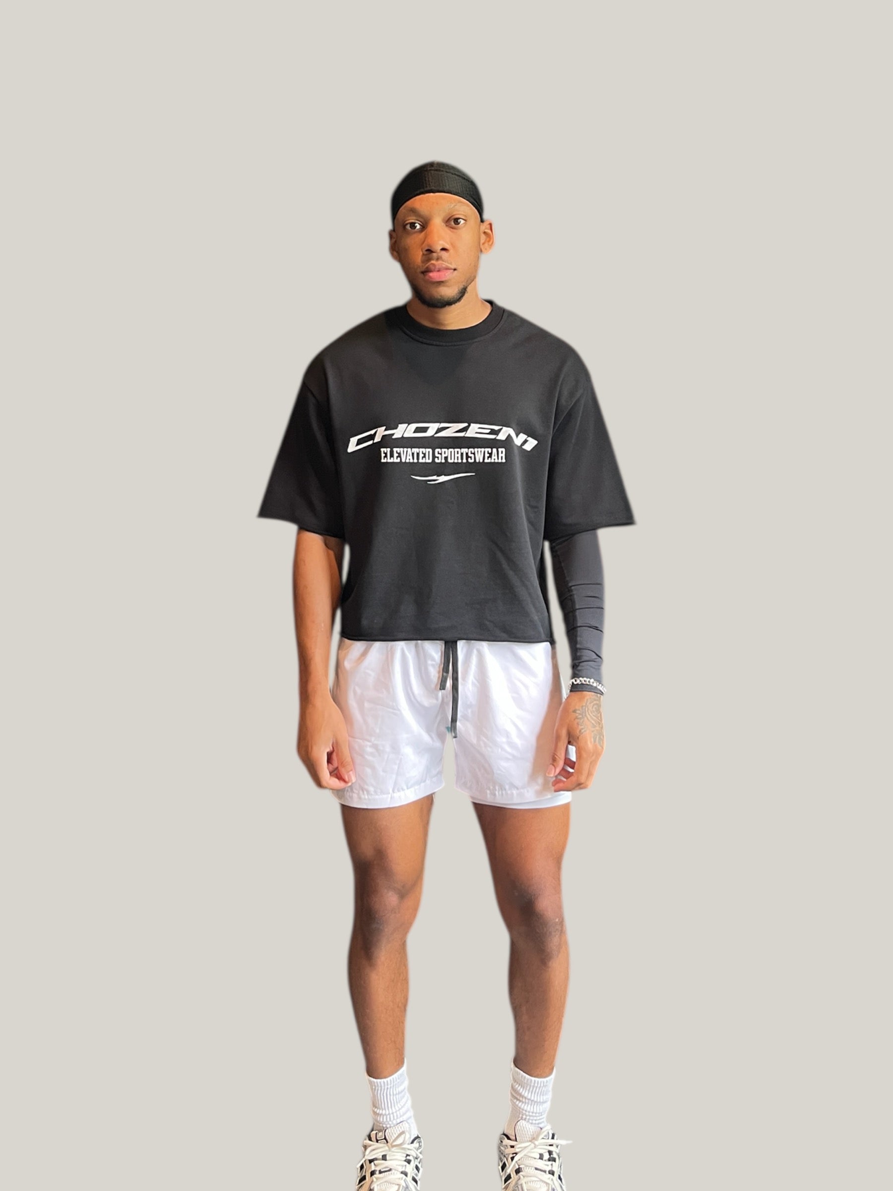 Raw Edge Sportswear Cropped Tee