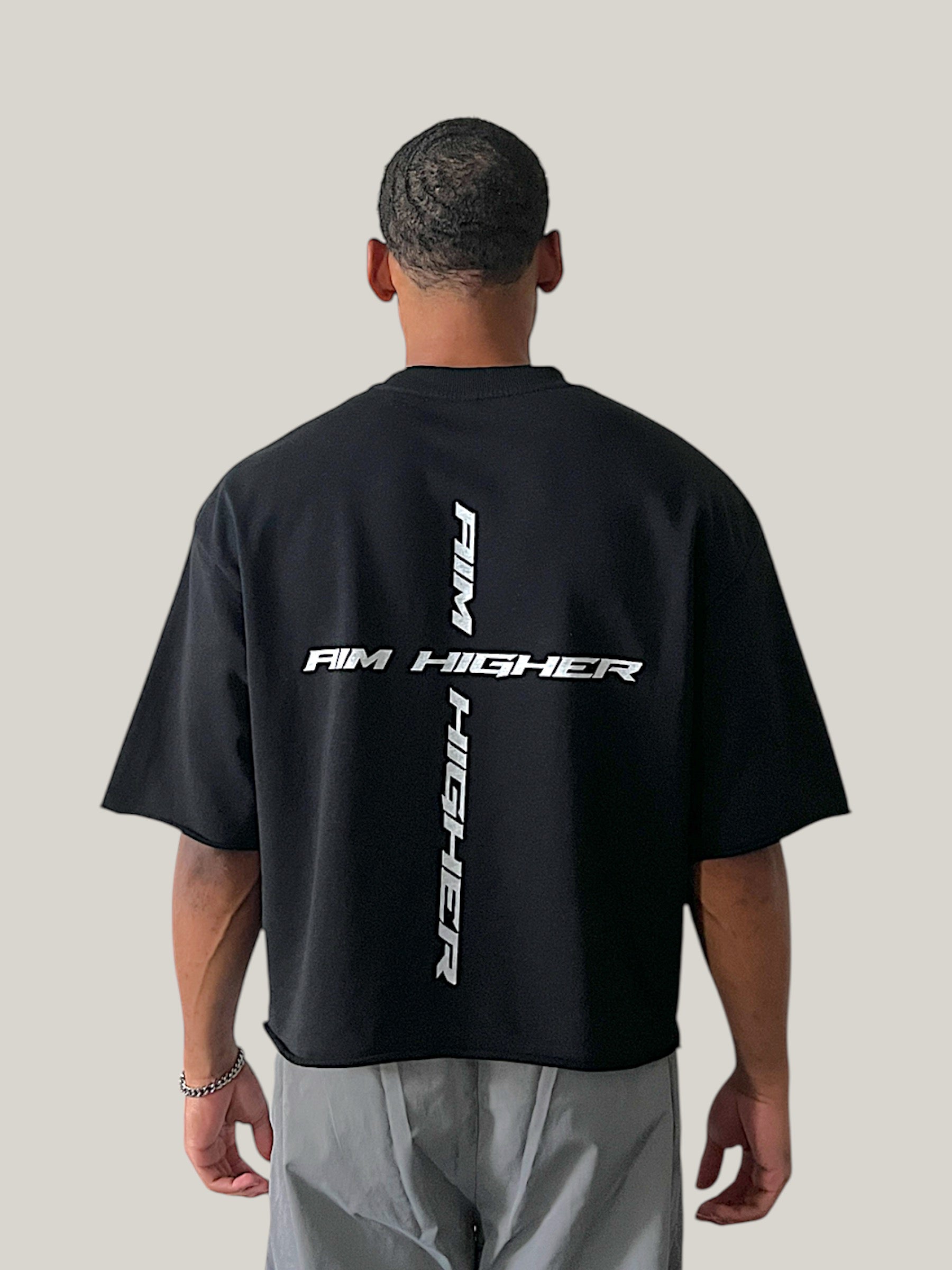 Raw Edge Sportswear Cropped Tee