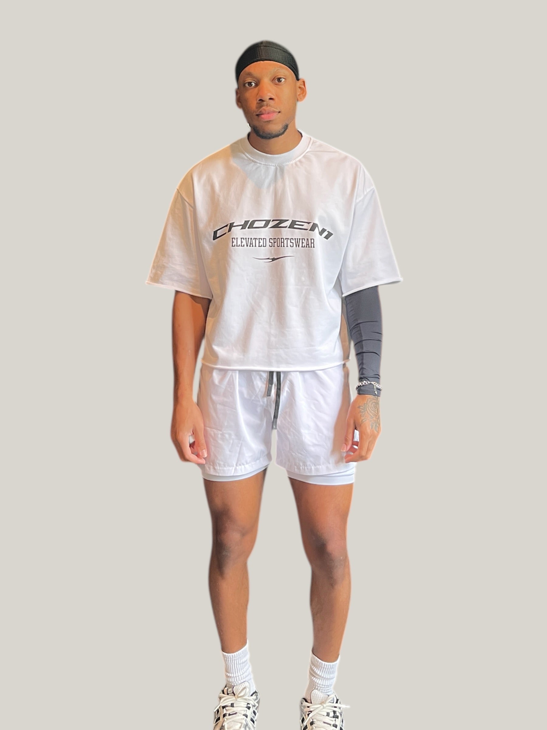 Raw Edge Sportswear Cropped Tee