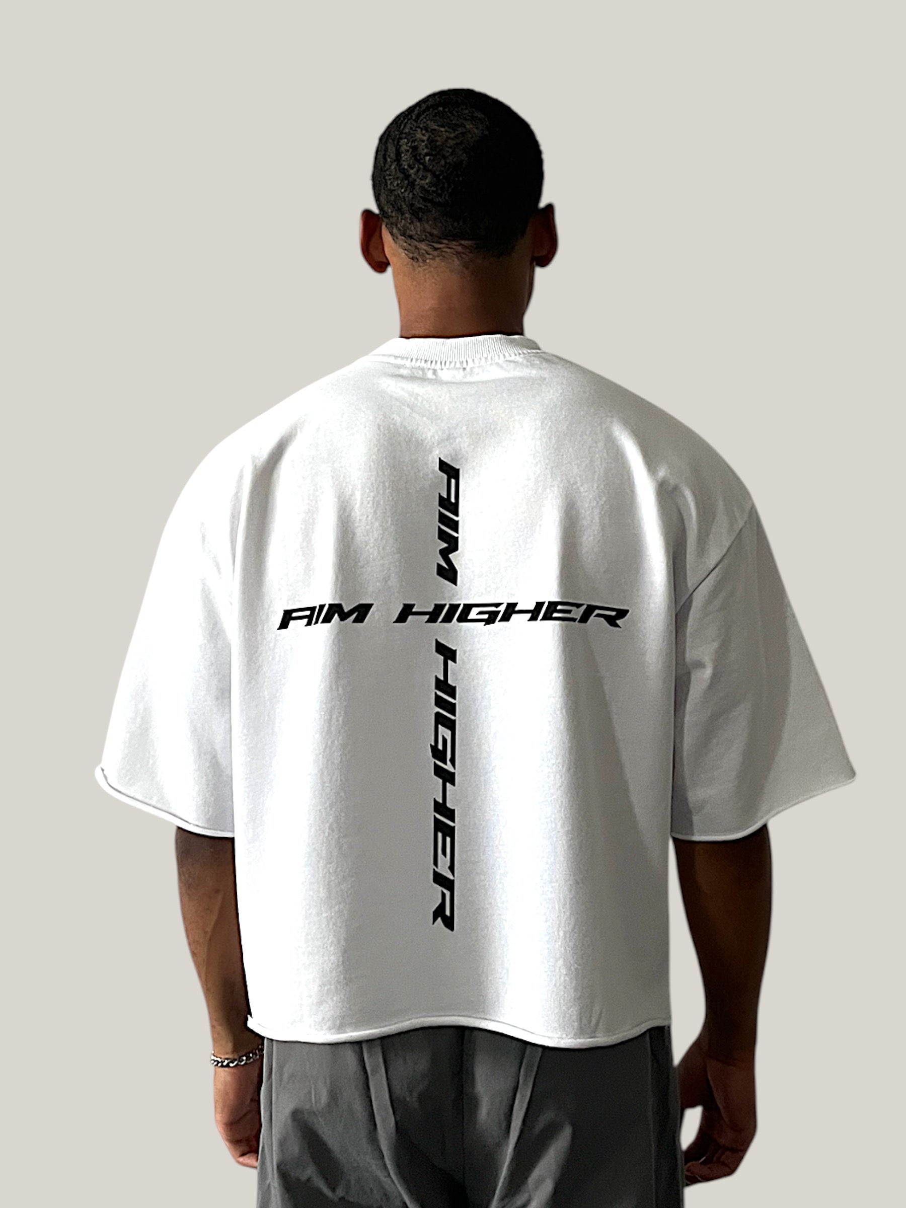 Raw Edge Sportswear Cropped Tee