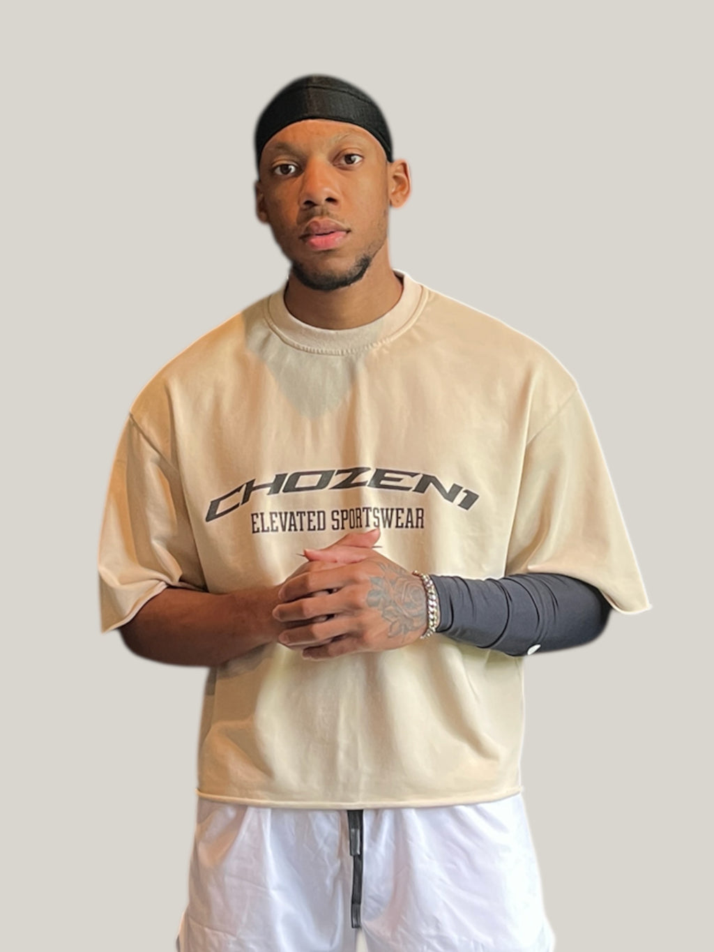 Raw Edge Sportswear Cropped Tee
